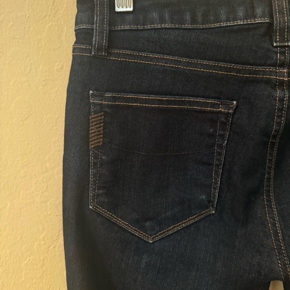 PAIGE Skyline Skinny Jeans Twilight Dark Denim Size 27 - Picture 11 of 16